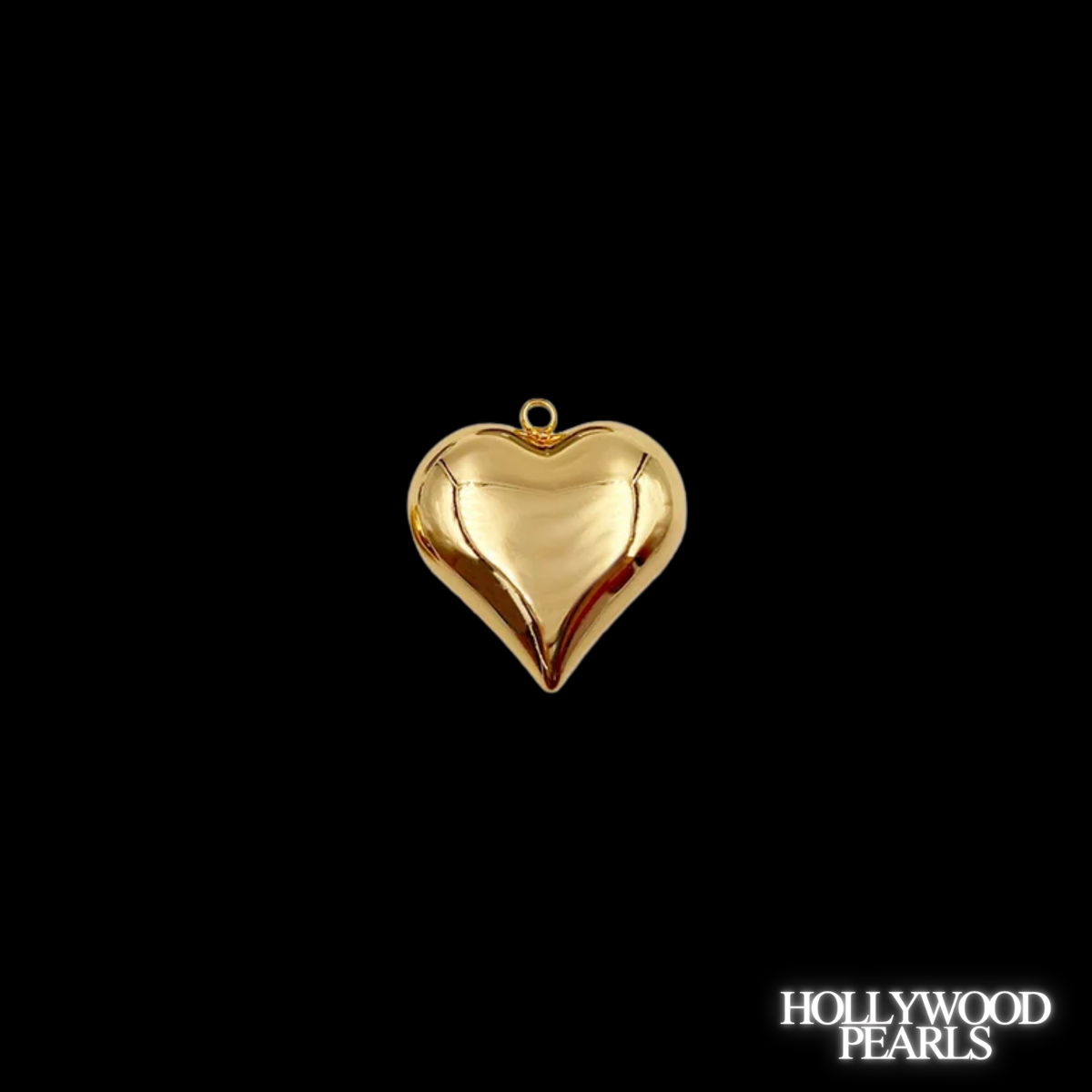 Jumbo Puffy Heart Charm