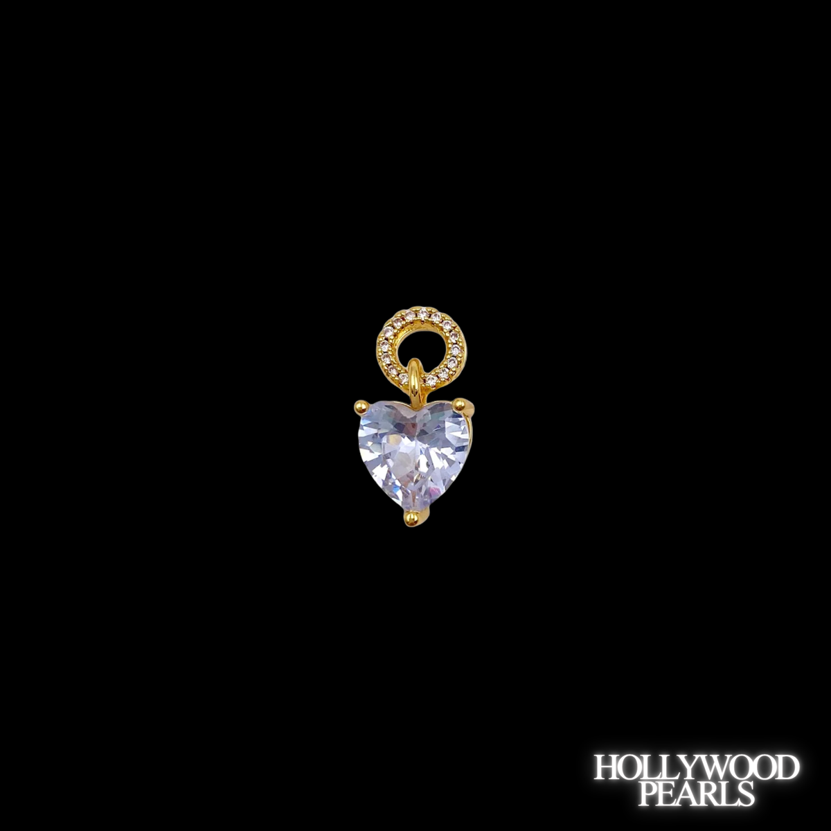 Blue Heart Pendant Charm