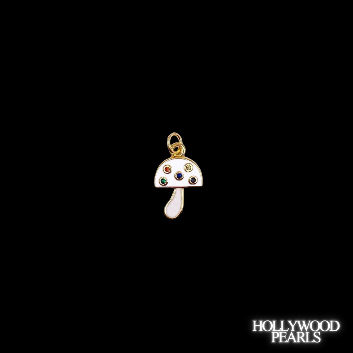 White Mushroom Charm