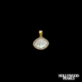 Opalite Shell Charm