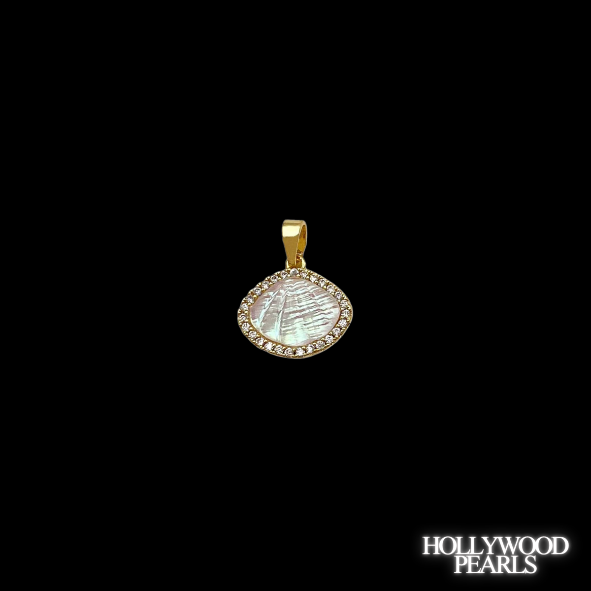 Opalite Shell Charm